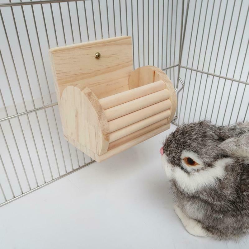 Bunny Hay Grass Feeder Feeding Bowls for Rabbit Guinea Pig Cage Accessories