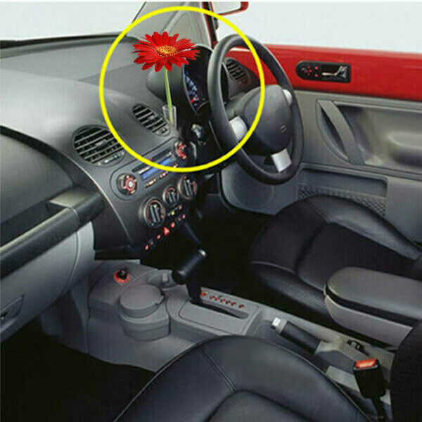 Gerbera Daisy Car Dashboard Flower Vase Holder fit for VW Beetle 99-2011 Series