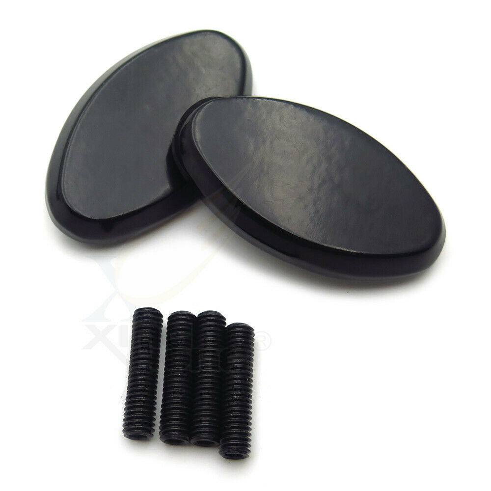 Mirror Plate Block Off For 2005-2008 Kawasaki Ninja Zx6R Zx6Rr 636 Zx10R Black