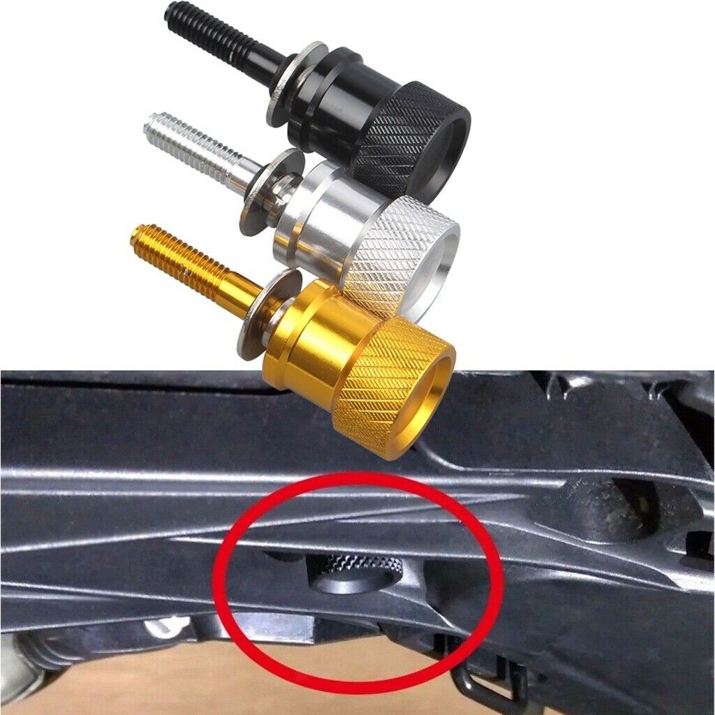 2x Seat Bolt For BMW R Ninet 2014 & Up Nine T Pure Scrambler Hardware Black