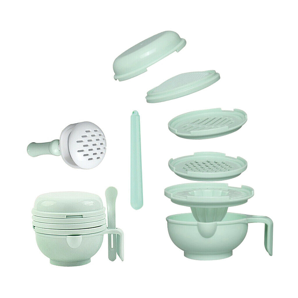 Baby Grinding Food Supplement Feeding Grind Food Dishes Hygiene Kit