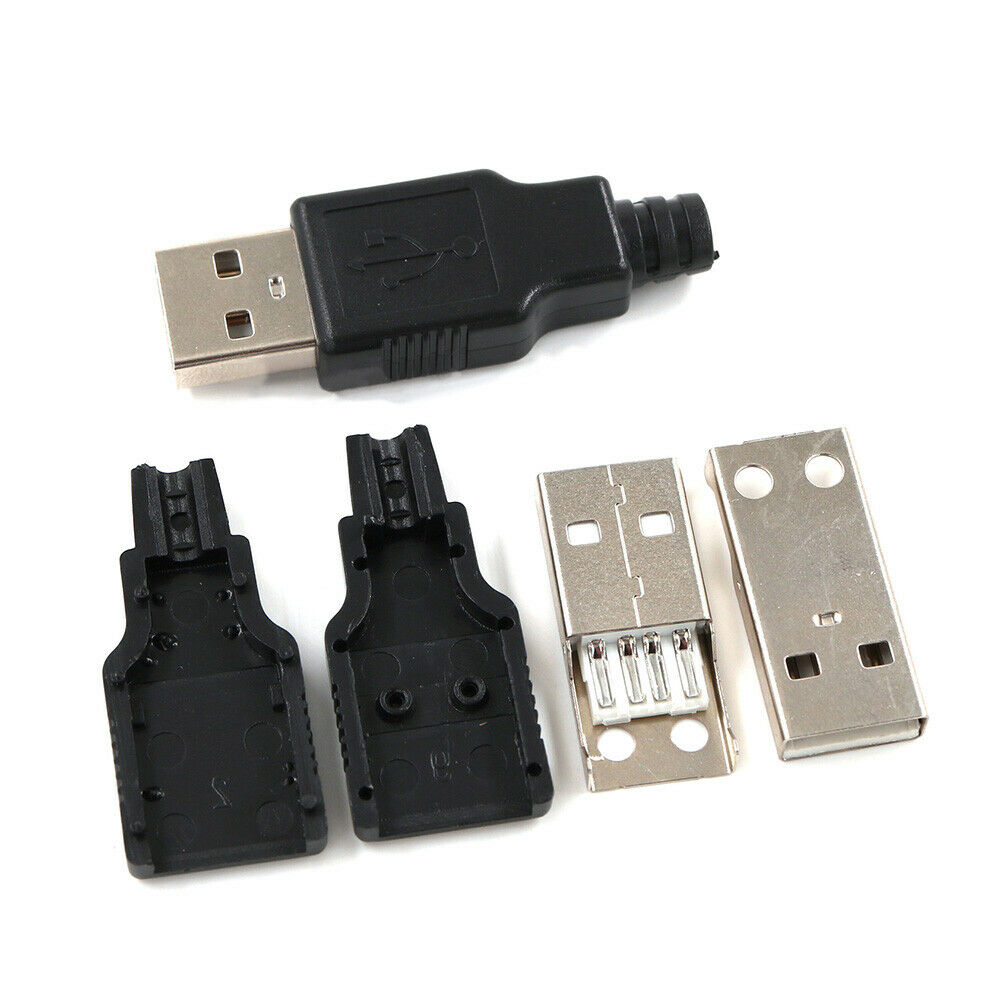 Micro USB 5-Pin Plastic Shell Male Female Connector Port Adapter Solder AC/DC
