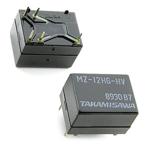 [3pcs] MZ-12HG-HV Relay 12VDC 1A R 320 Ohm 1-Form-C THT