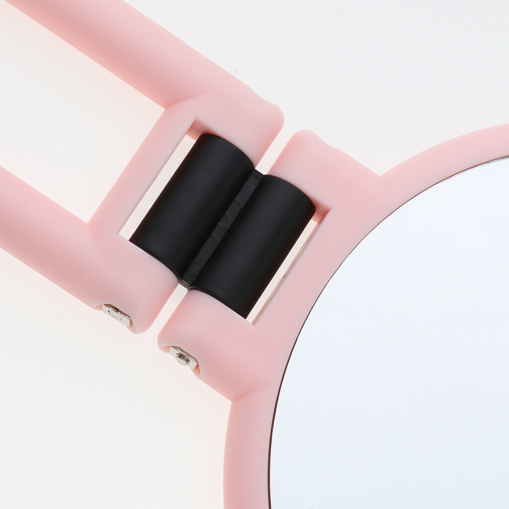 2X 3X 15X Magnify Portable Double Sided Round Handheld Travel Makeup Mirror