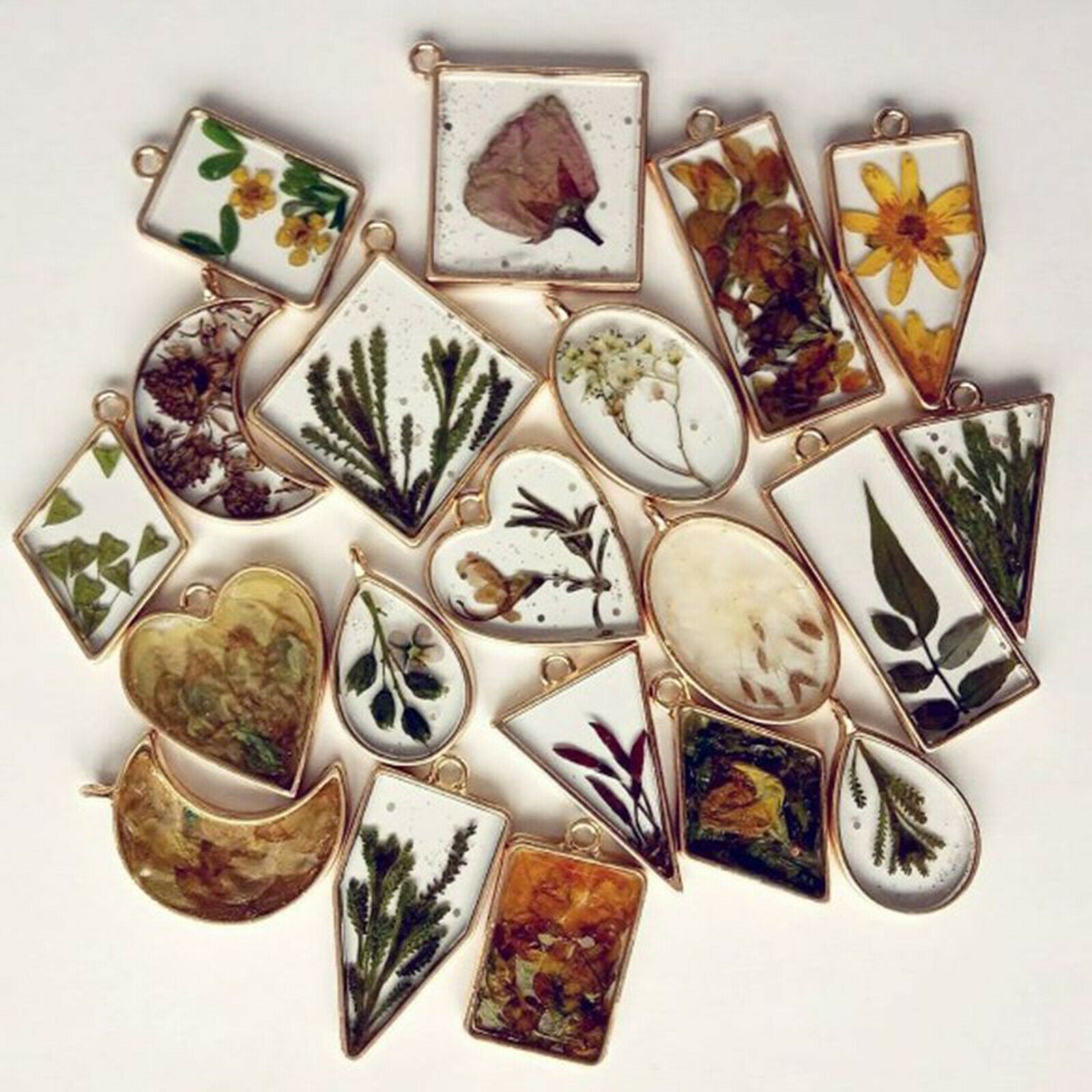 8pcs Cute Cat Open Bezel Pendants Frame Charms for Jewelry Findings DIY