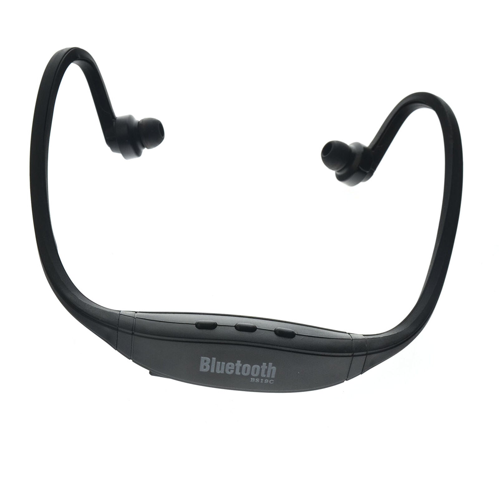 Wireless Bluetooth Headset Headphone Earphone Sport MP3 Player Support TF Card