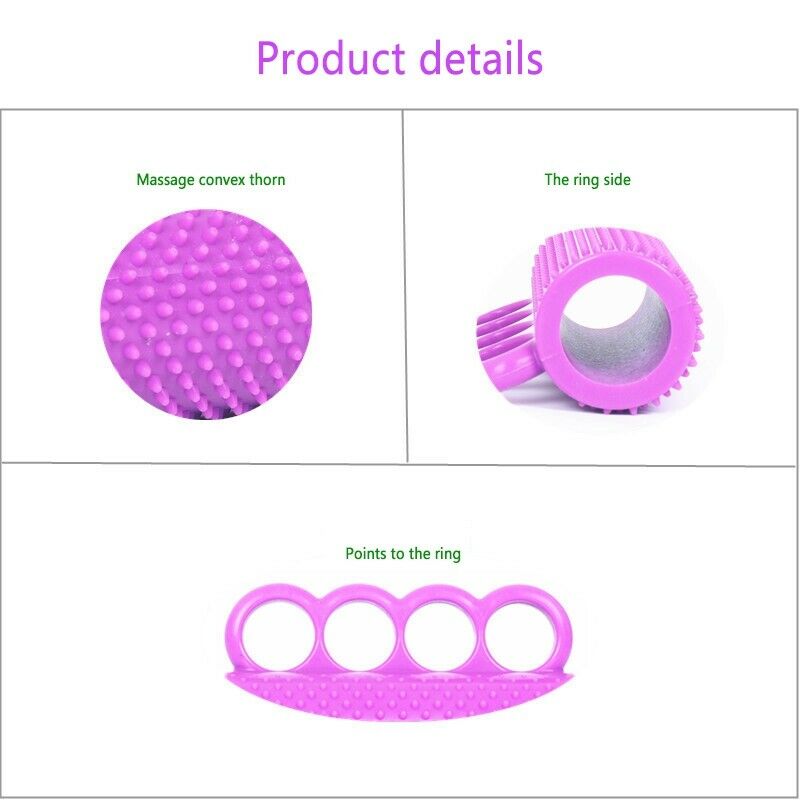 Silicone Hand Recovery Exerciser Hand Massage Tool Finger Training Ball for U2A5