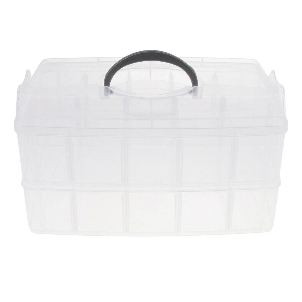 Ring,Jewelry,Necklace,Bracelet Storage Box  Dismountable 20 Grid Case White