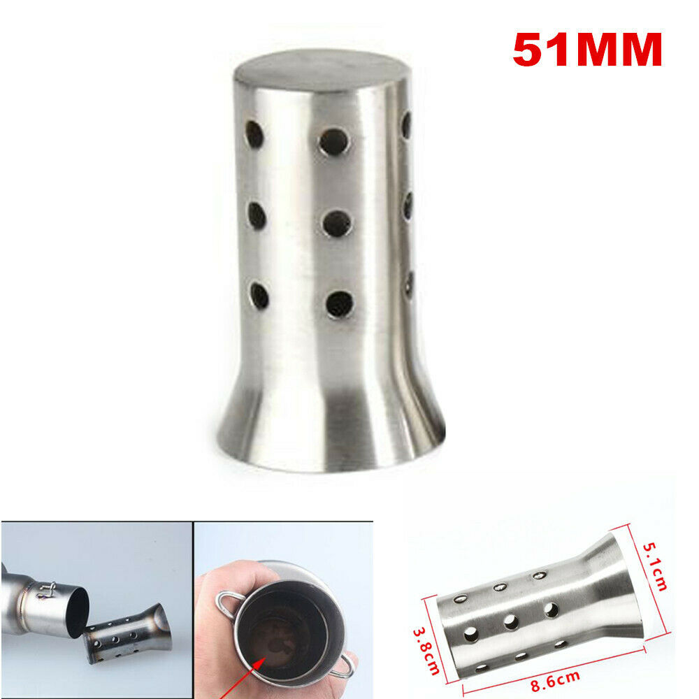 51MM Universal Motorcycle Exhaust Pipe Muffler Insert Baffle DB Killer Silencer