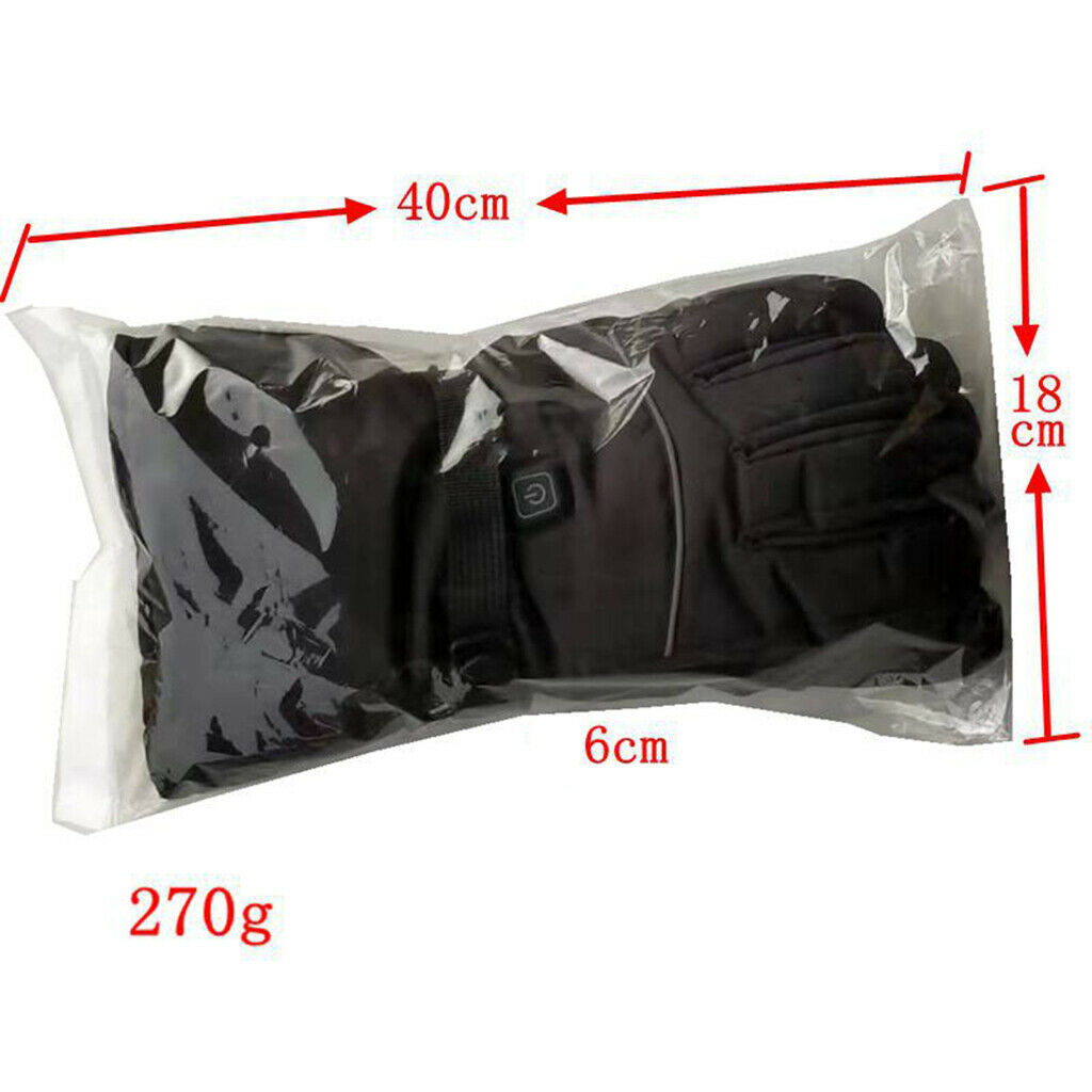 Electric Heated Gloves Mens Womens Winter Thermal Outdoor Sport Riding Skiing