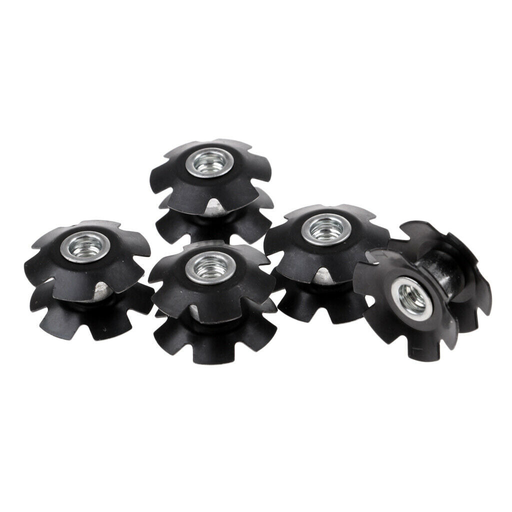 5Pcs Star Nut Cycling Headset Star Nuts Practical Bike Front Fork Star Nuts