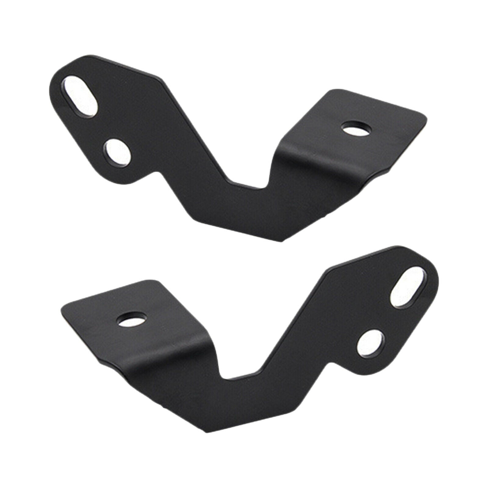 1 Pair Side Pillar Mounting Brackets, LED Light Pod Metal Brackets For