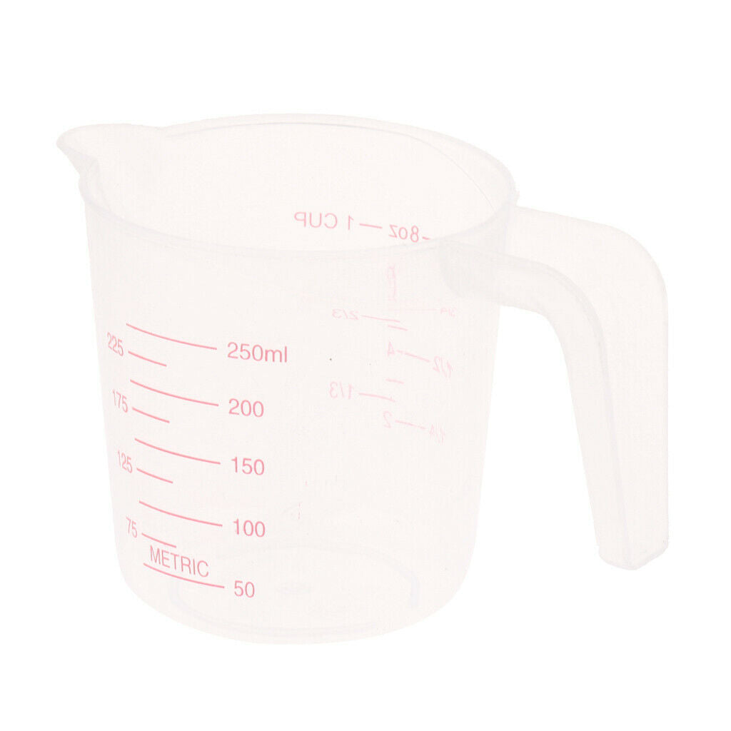 Transparent Plastic Measuring Cup For Young Parrot Baby