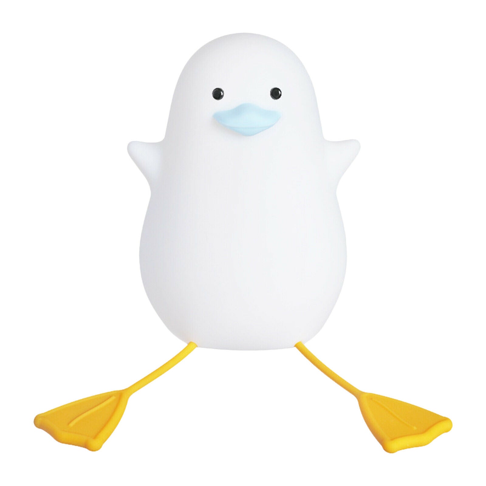 Portable Seagull Silicone Nightlight Squishy Animal Lamp for Kids Child Baby
