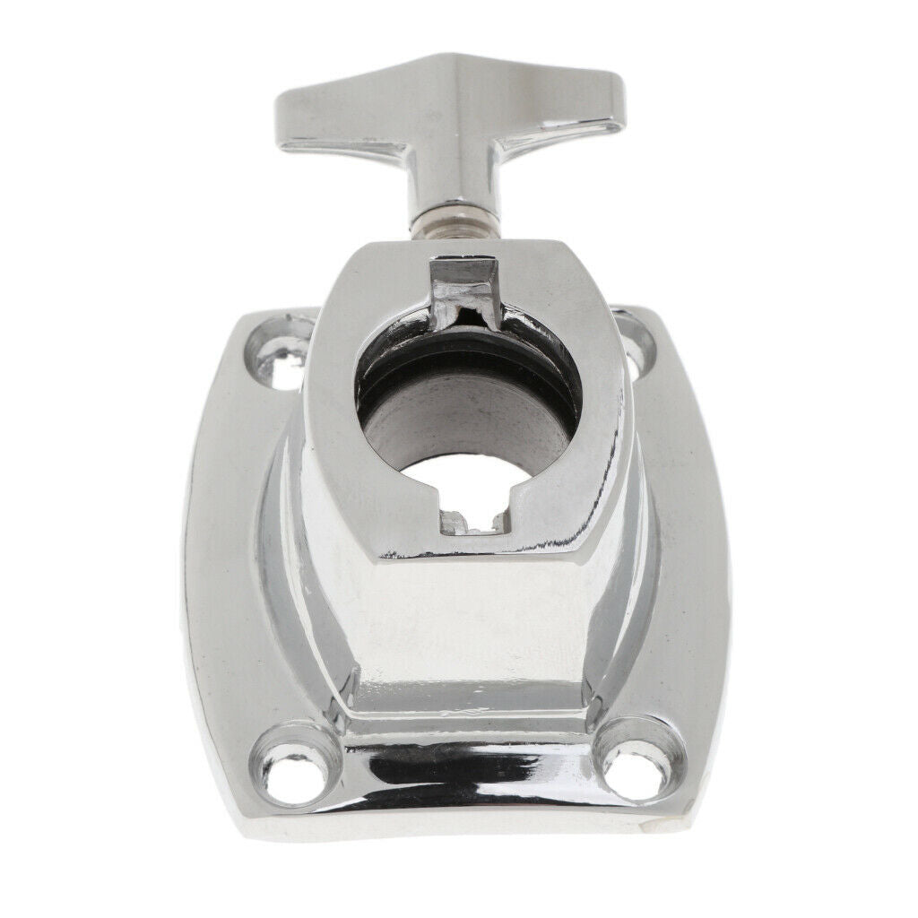 Metal drum holder base plate universal for musical instrument parts,