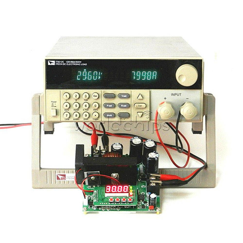 BST900W digital display Boost Converter DC-DC 8-60V Step up 10-120V Solar Charge