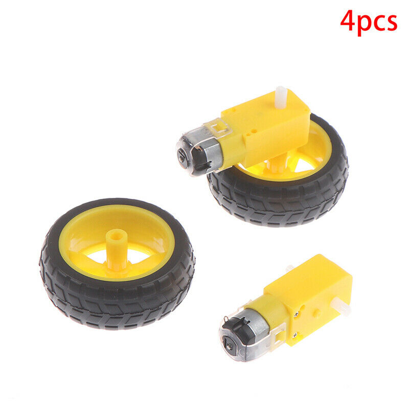 2 *TT motors + 2 *wheels Gear motor with the wheel for Arduino Smart Car .l8