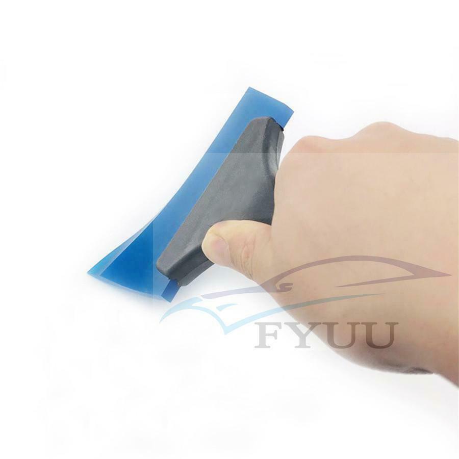 2PCS Car Cleaning Tool Window Tint Vinyl Clean Water Wiper Snow Ice Scraper