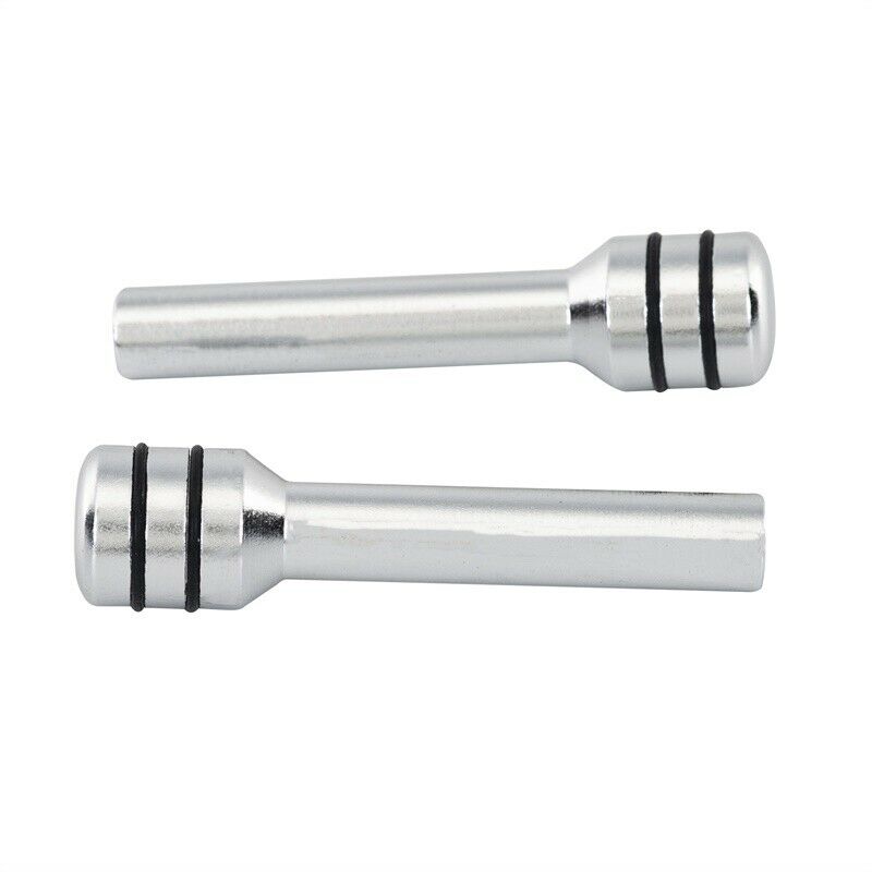 Pair Universal Car Truck Interior Interior Lock Knobs Pull Pin Cover Aluminum