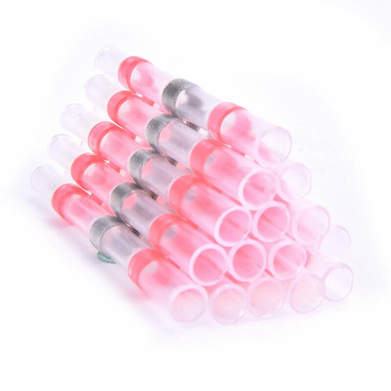 120PCS Seal Welding Heat Shrinkable Wire Connector Soldering Sleeve TerminalBDA