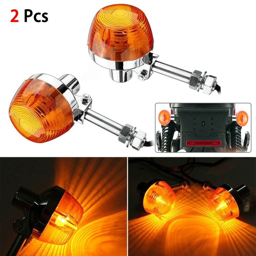 2x Replacement Motorcycle Turn Signal Light Motorcycle Turn Signal Lamp