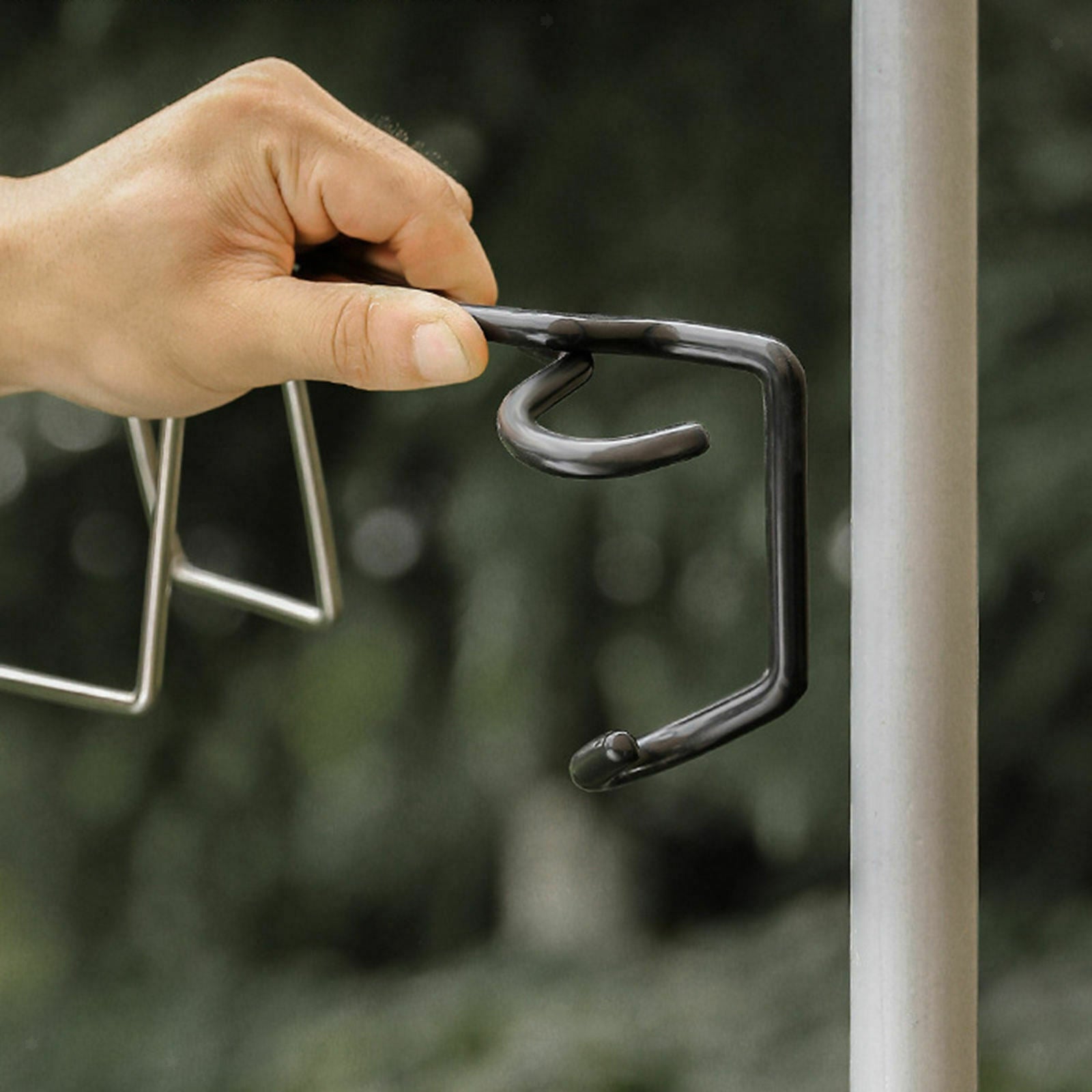 Night Fishing Lantern Water Cup Holder Tent Light Pole Hook for Picnic
