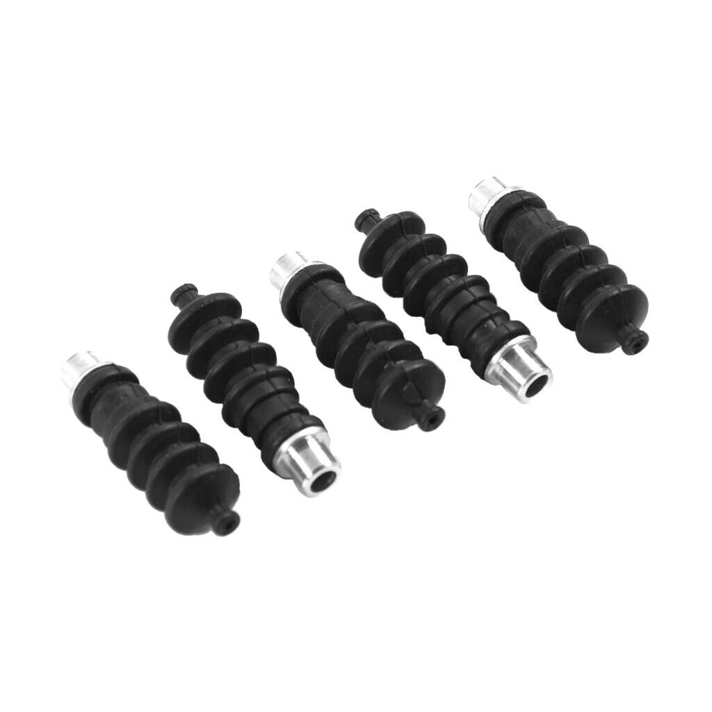 5pcs RC Boat Rubber Sleeve Pull Rod for RC Boat Ship Connecting Accessory