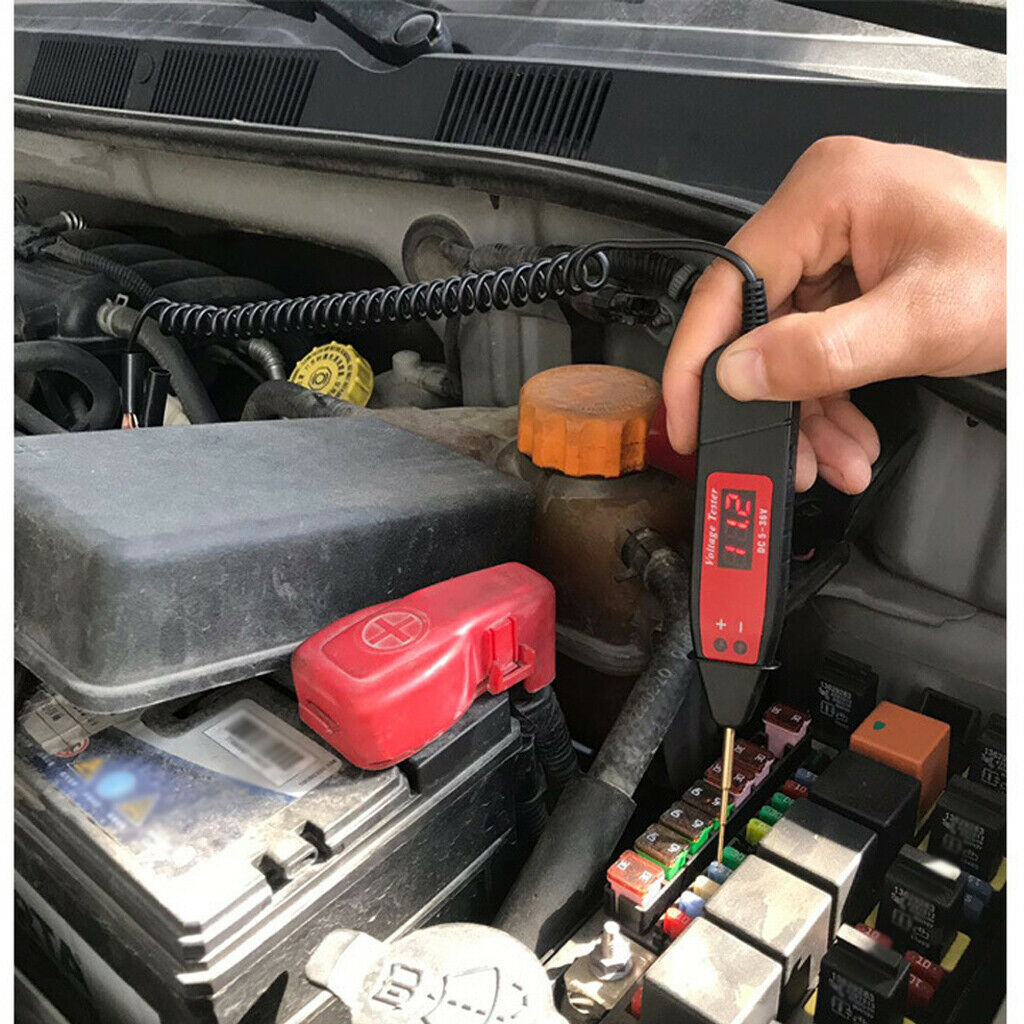 5-36V Circuit Tester Checks Fuses Circuits for Shorts with Testing Probe