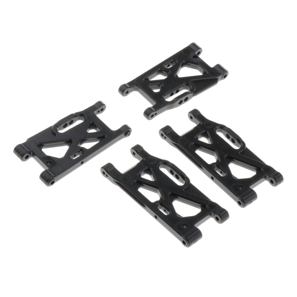 2 Pair Front & Rear Lower Swing Arms Plastic for 1/14 WLtoys 144001 RC Crawler