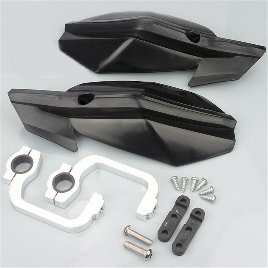 Pair 7/8" 22mm Motorcycle Handguard Hand Guard Brush Bar Off Road Dirt Pit Bike