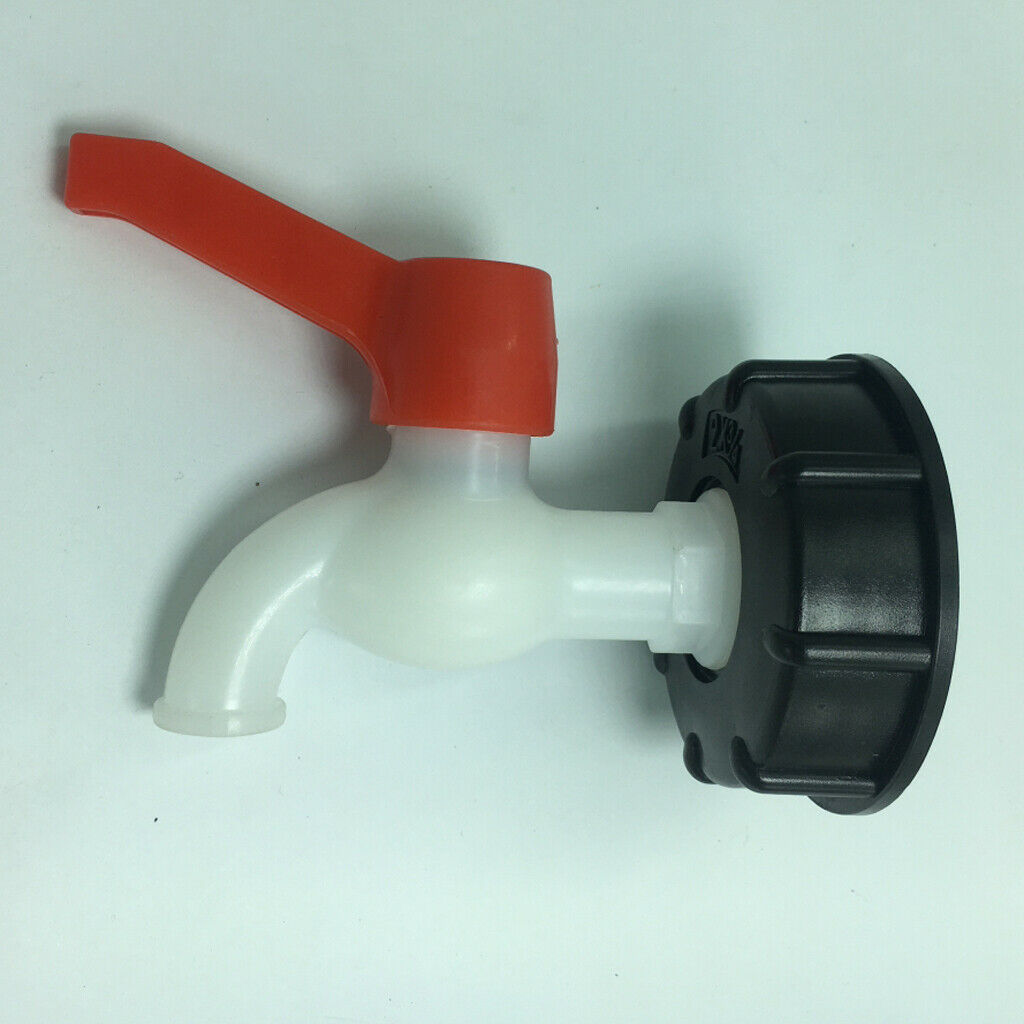 60mm Hose Valve Outlet Faucet Hose Connector Adapter For IBC Container