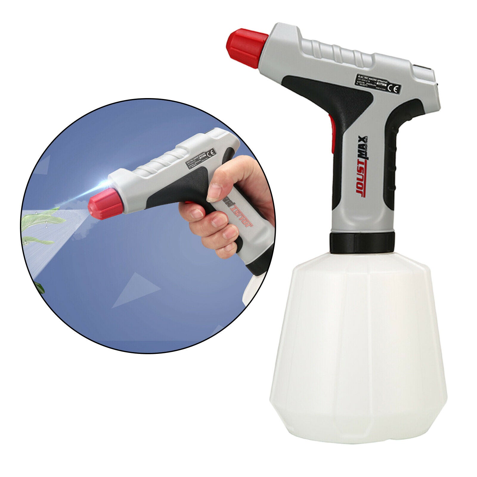 Electric Spray Bottle for Indoor/Outdoor Plants Watering Can Spray Gun