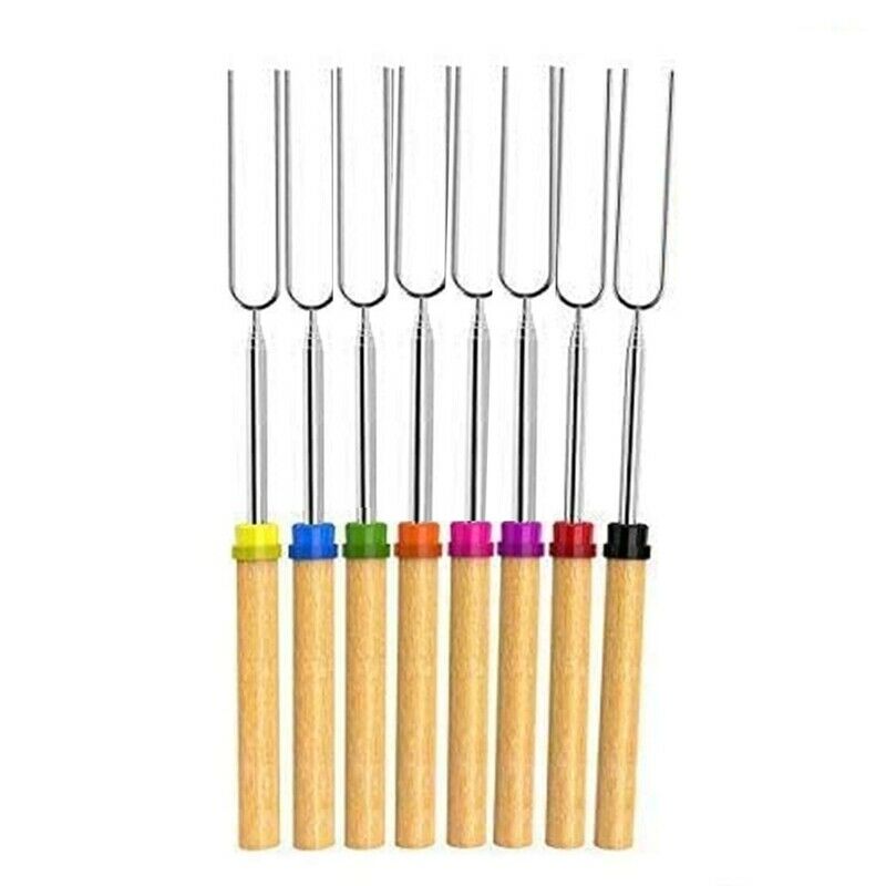 Marshmallow Sticks,16 Pcs Roasting Sticks for BBQ/Campfire/Camping,StainlessW9Q1