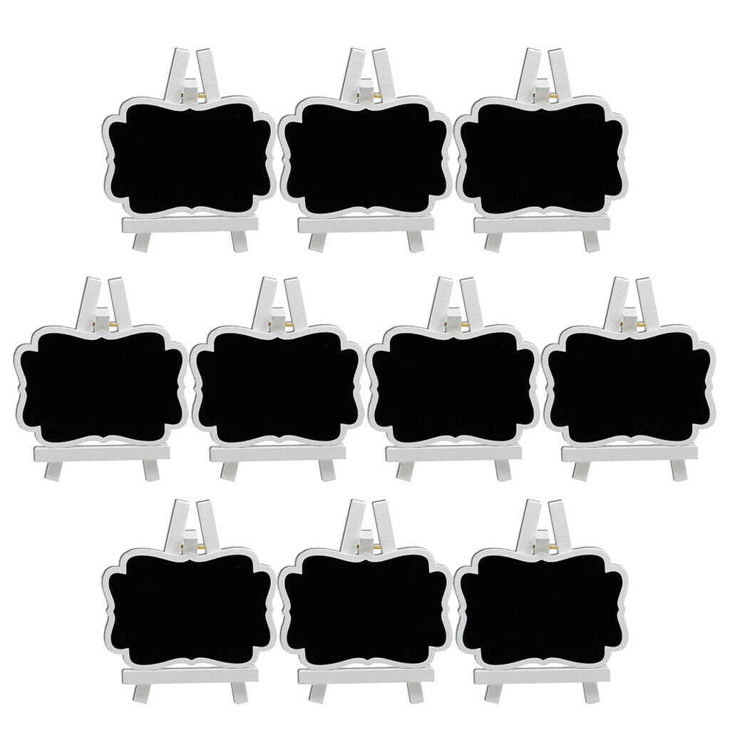 30Pcs Handmade Wooden Slate Chalkboard Tags, Weddings Partys Mothers Fathers
