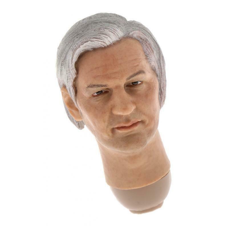 1/6 Mans Carving Head Sculpt for 12'' Hottoys TC Dragon DML BBI DID Body