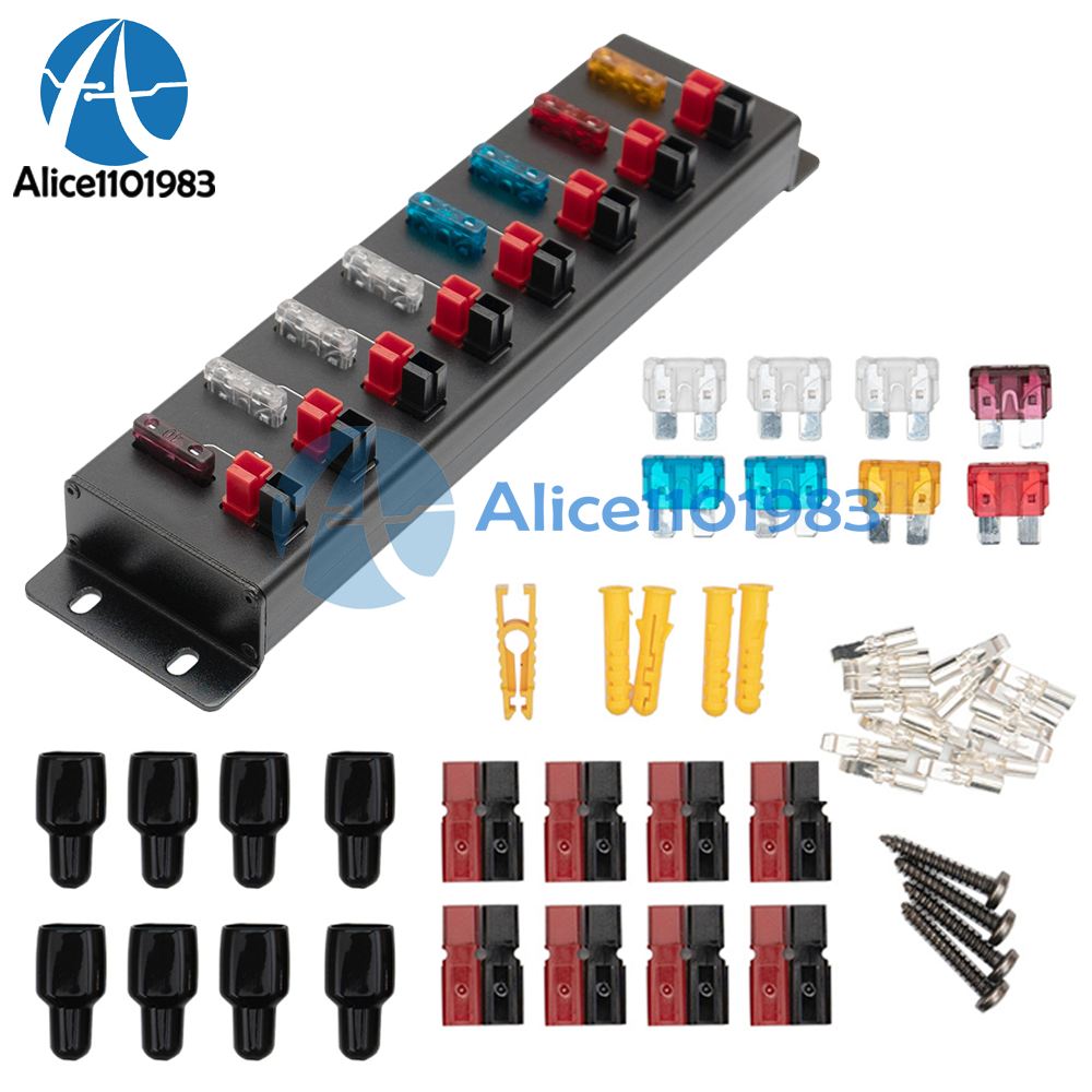 8-Ports Splitter Distributor Anderson Screw Fixed For Radio