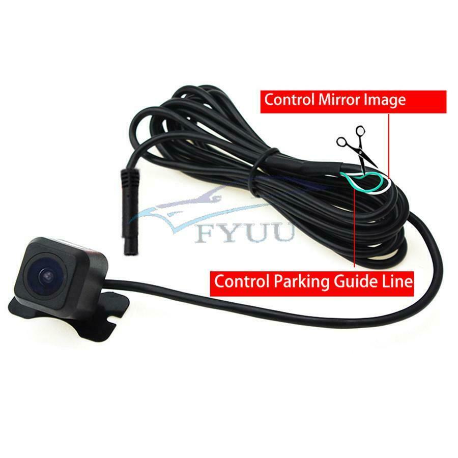 Mini Automobile Front View Reverse Camera With Multi-function Conversion Line HD