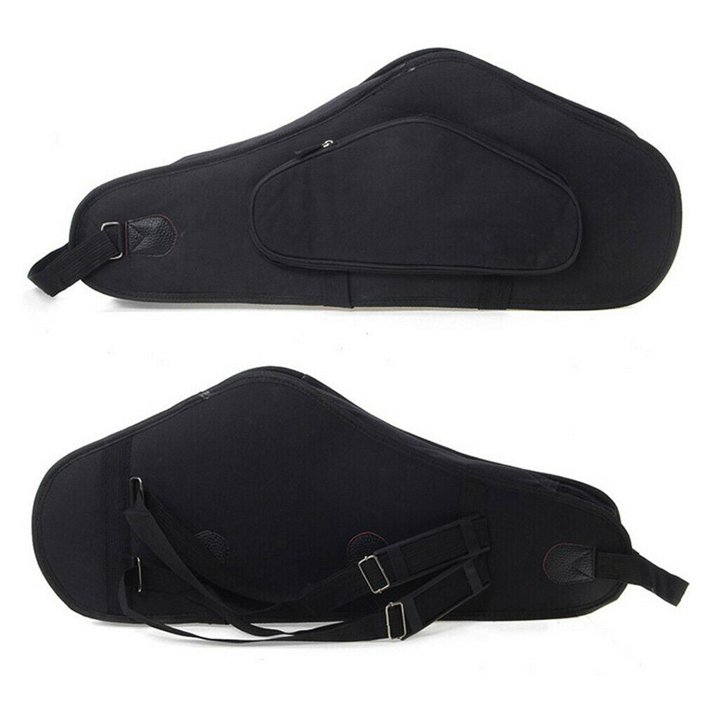New Black Alto Saxophone Case Padded Saxophone Backpack Instrurment Anti