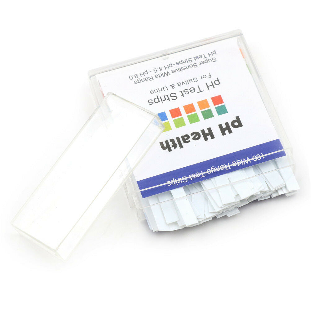 100Strip4.5-9 PH Alkaline Acid Indicator Paper Water Saliva Litmus Testing B IE