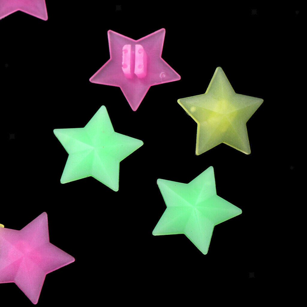 36pc Colorful Bike Spoke Beads  Wheel Stars Spoke Bead Decor