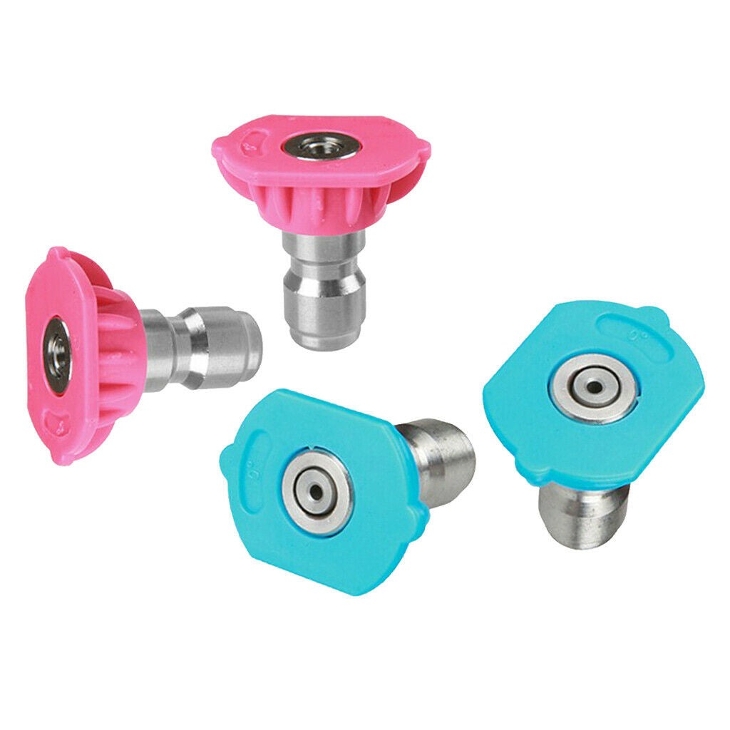 4x 2.5 GPM 4000PSI Soap & Rinse Jet Second Story Nozzle Tips Parts Tool Set