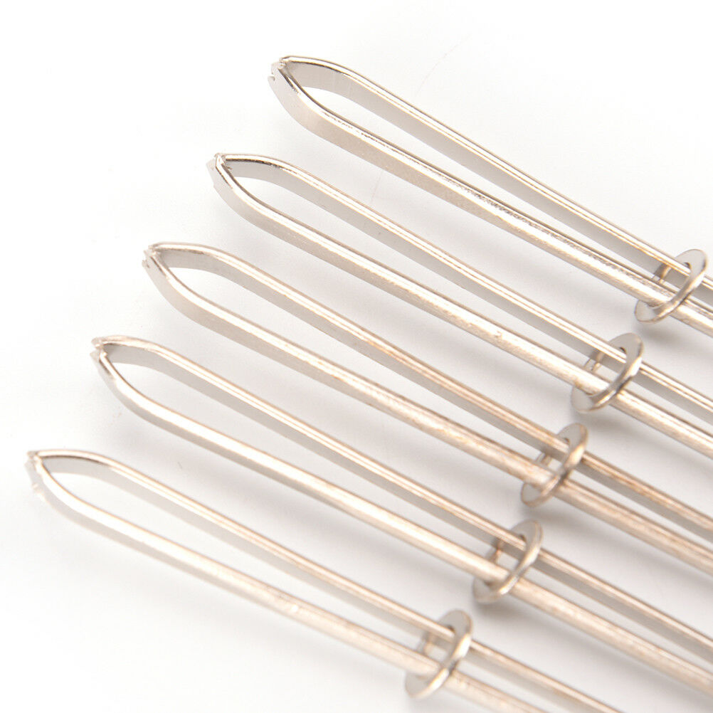 5x Wear Elastic Belt Wearing Rope Weaving Tools Stainless Steel Gets Cited Cl DD