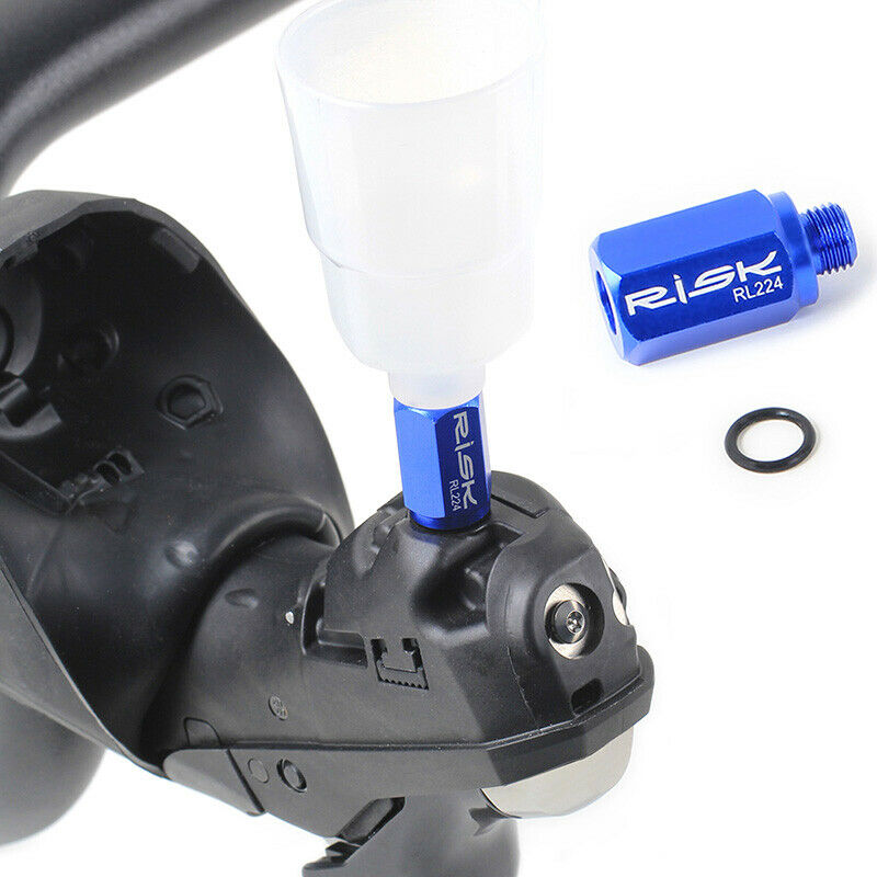 RL224 Convert To Road Hydraulic Disc Brake Bicycle Bike Bleed Funnel Adap.l8