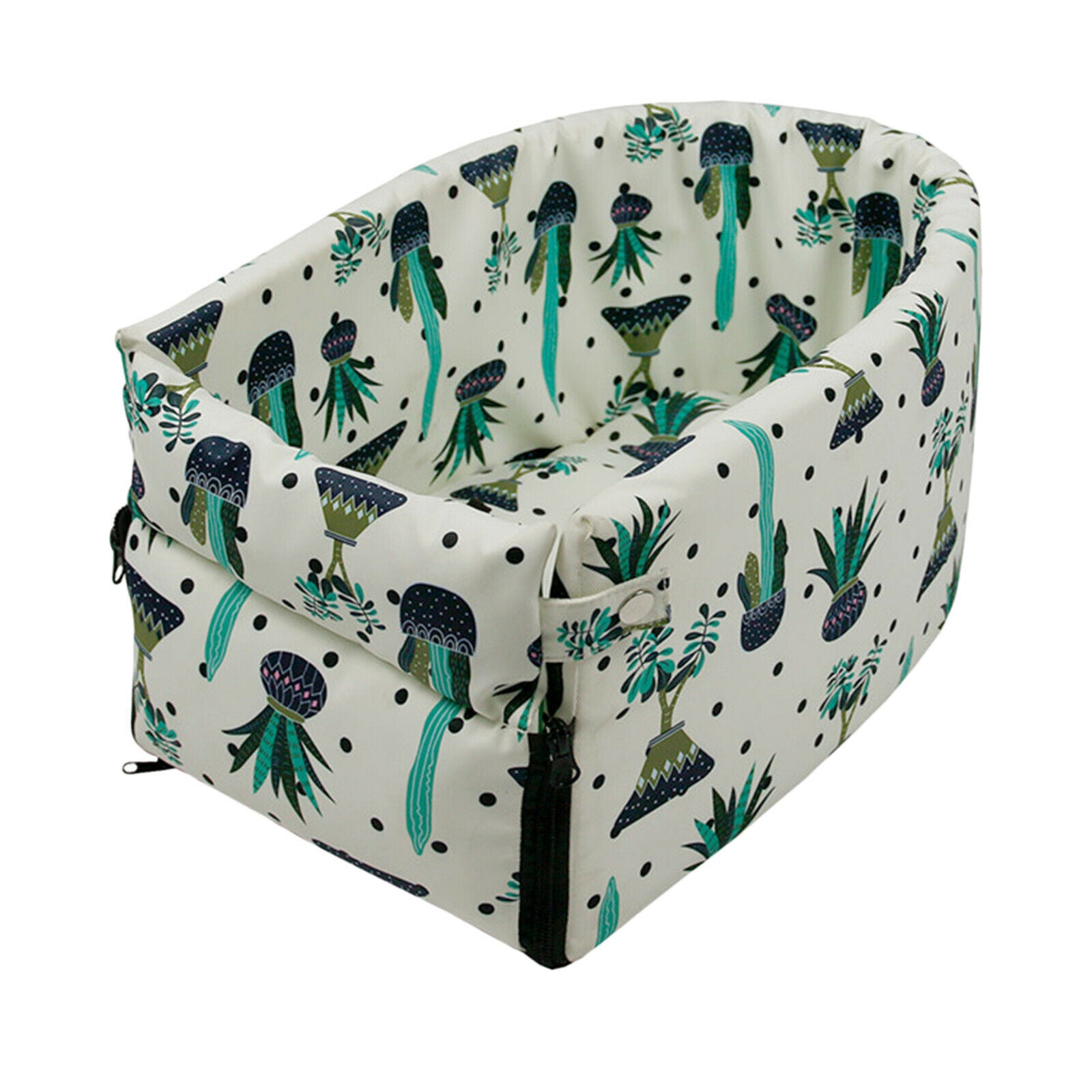 Dog Car Carrier Pet Booster Seat Mat Crate for SUV Car Armrest Cage House