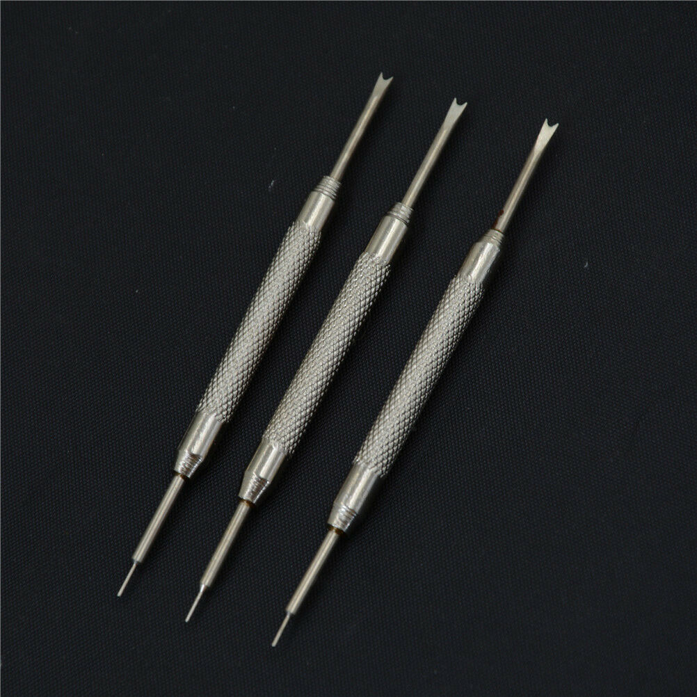 3pcs New Watch Band Spring Bars Strap Link Pins Remover Repair Kit Too.l8