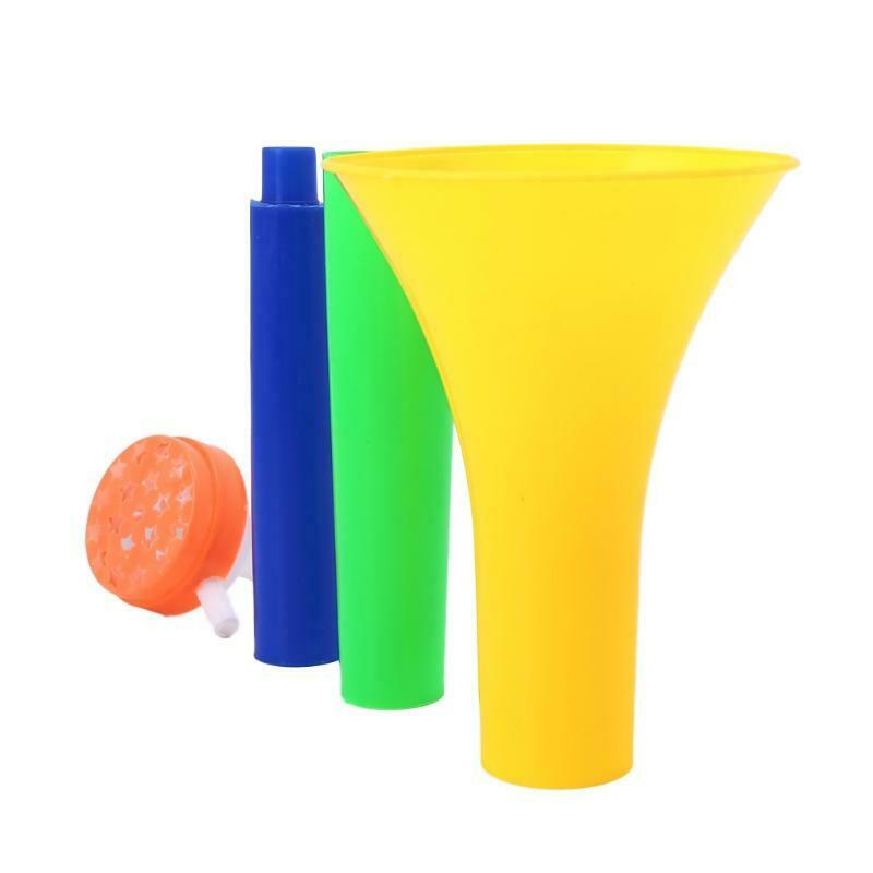 Football Stadium Cheer Fan Horns Soccer Ball Vuvuzela Cheerleading Kid Trumpet