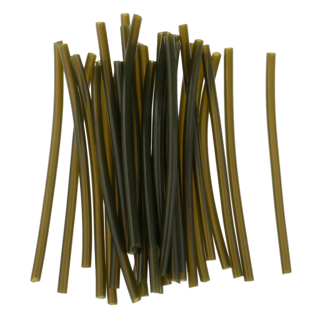 2X Plactic Sleeves - Carp Bream Tench Barbel Coarse Fishing Blackish Green
