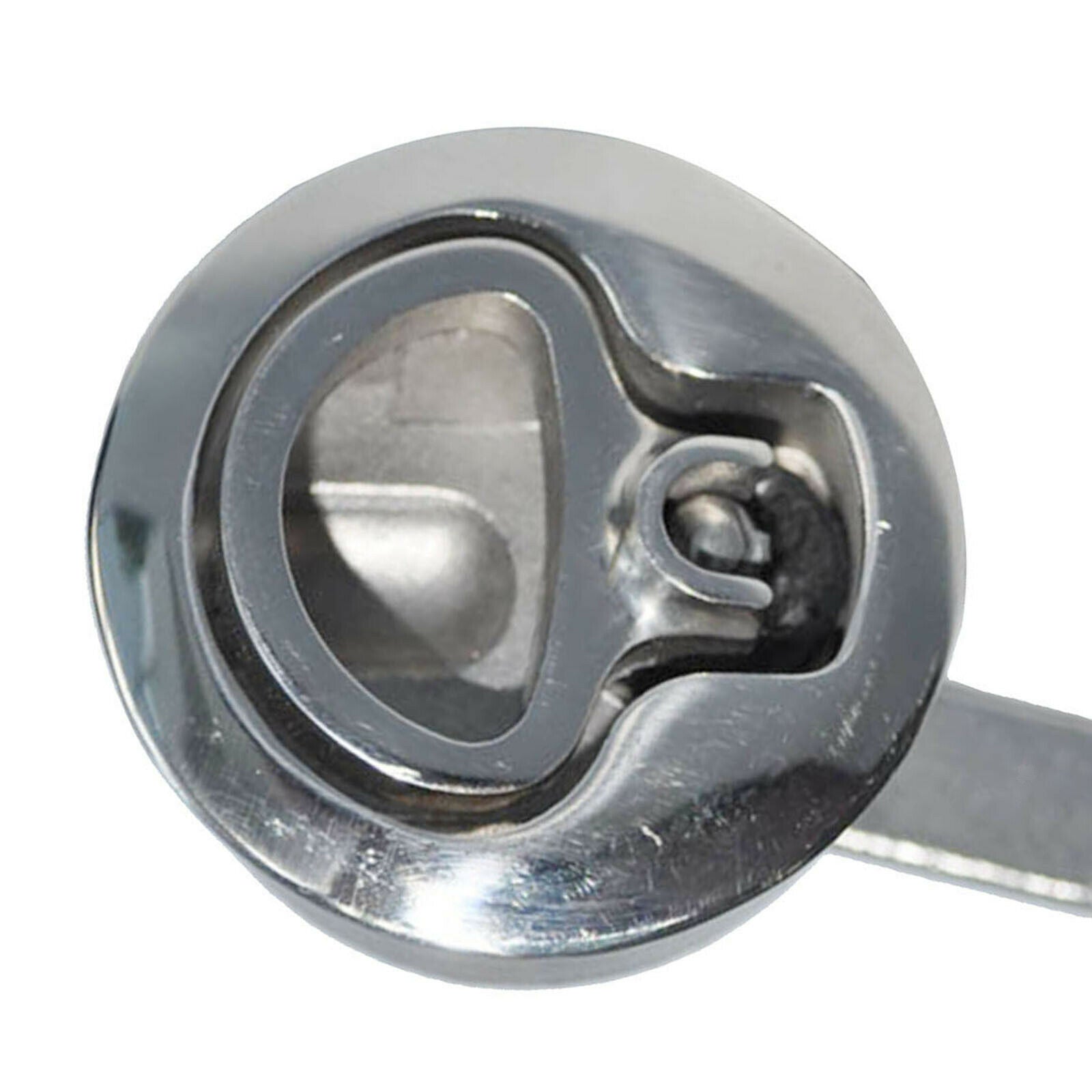 Stainless Steel 55mm Round Boat Hatch Lift Ring Handle Lock Latch Hardware