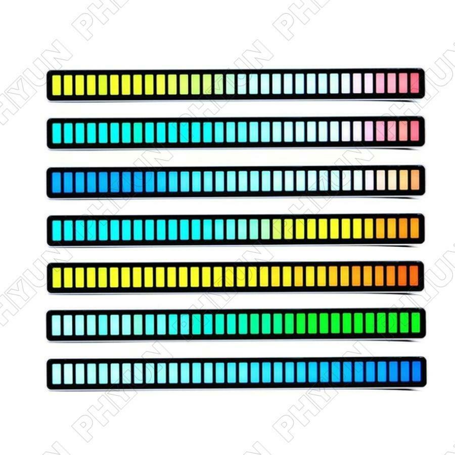 40 LED RGB Light Bar Voice Activated Color Changing Dynamic Lamp Music Sync APP