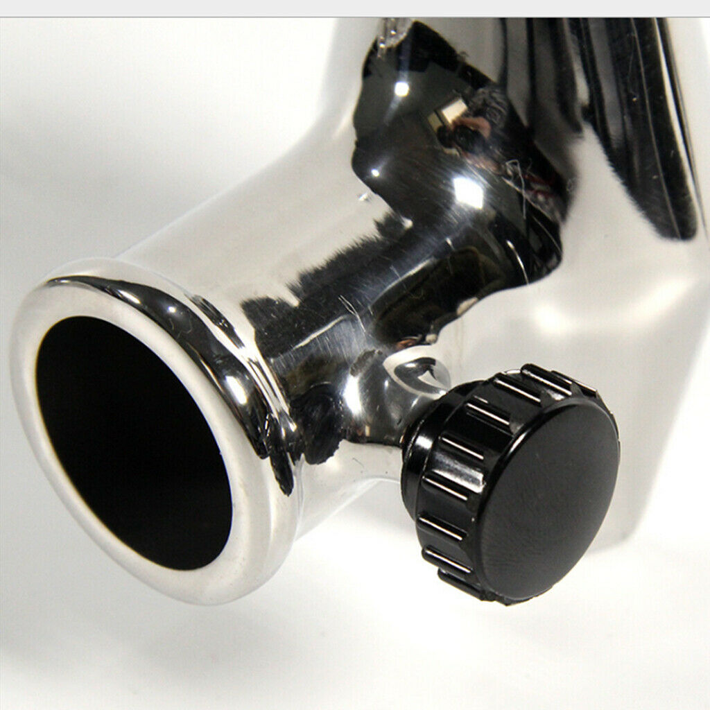 Stainless Steel Boat Flag Pole Flagpole Holder Socket for 22-25mm Pipe